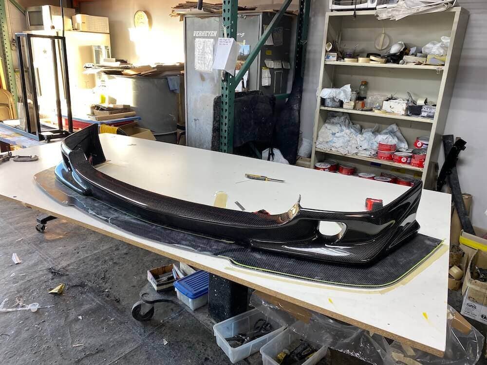 Production: Honda Front bumper with splitter