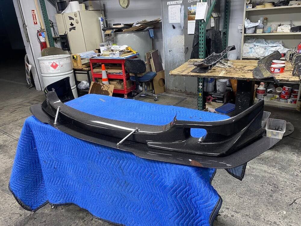 Production: Honda Front bumper with splitter