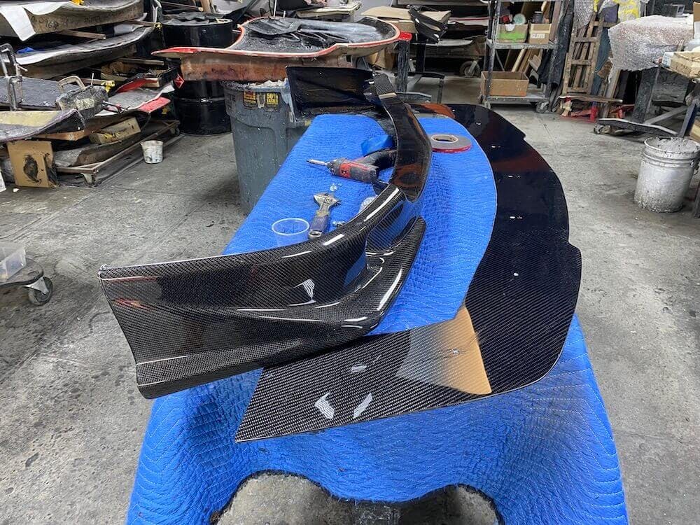 Production: Honda Front bumper with splitter