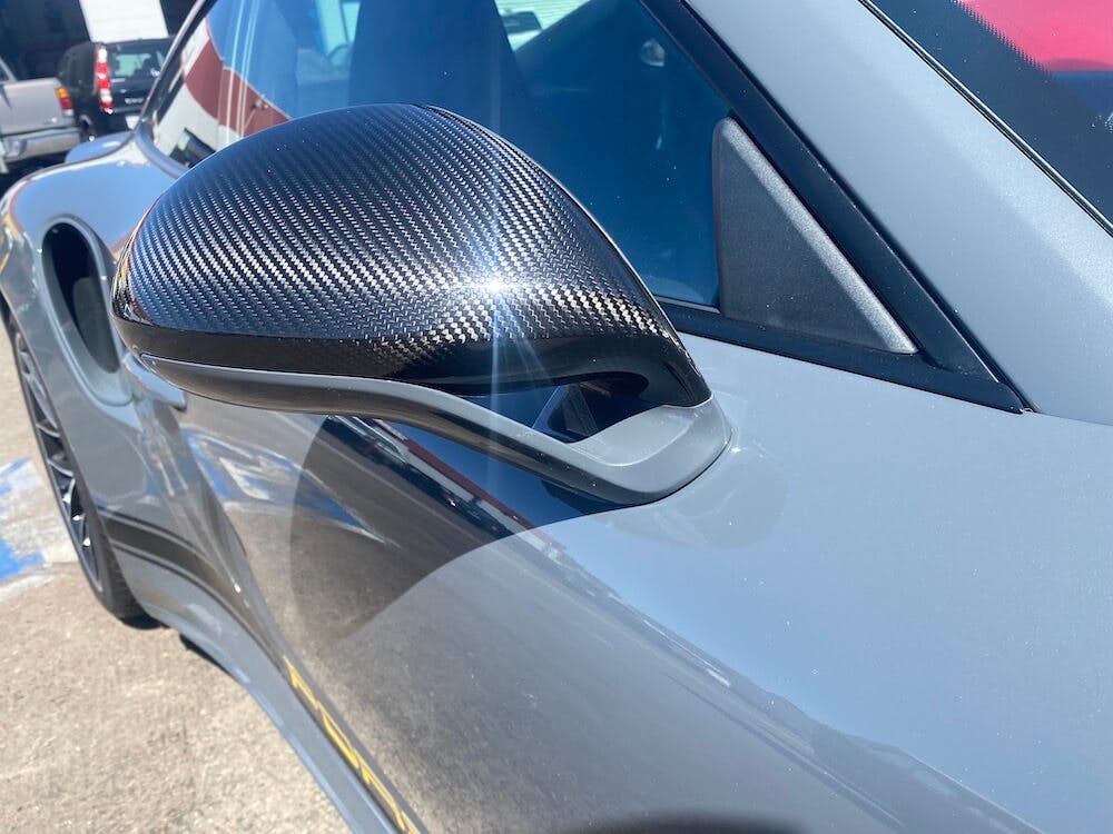 Repair Porsche Mirrors Carbon Fiber